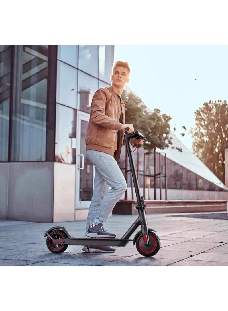 ويندهورس سكوتر كهربائي خفيف الوزن قابل للطي، سرعة 30 كم/ساعة، محرك 350 واط، بطارية 36 فولت 8 أمبير، إطارات 8.5 بوصة، مدى 30 كم، شاشة عرض رقمية - Image 4